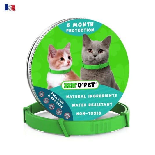 Flea and Tick Collar for Cats – 8 Months of Protection
